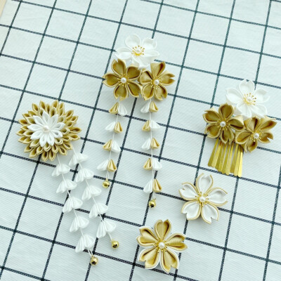 可爱的和风髮饰