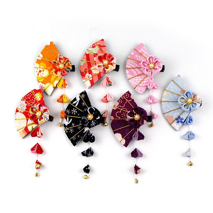 可爱的和风髮饰