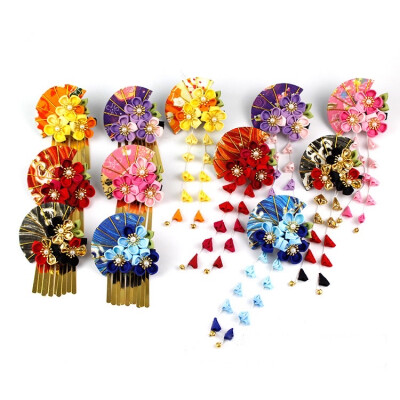 可爱的和风髮饰