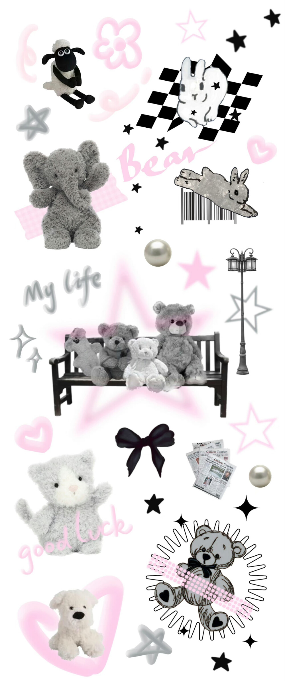 可爱动物玩偶拼贴壁纸
画师:初见清欢