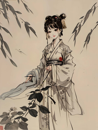 水墨画