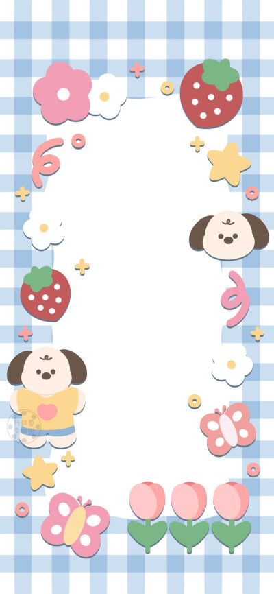 可爱小动物壁纸～
画师：阿拉蕾爱做图