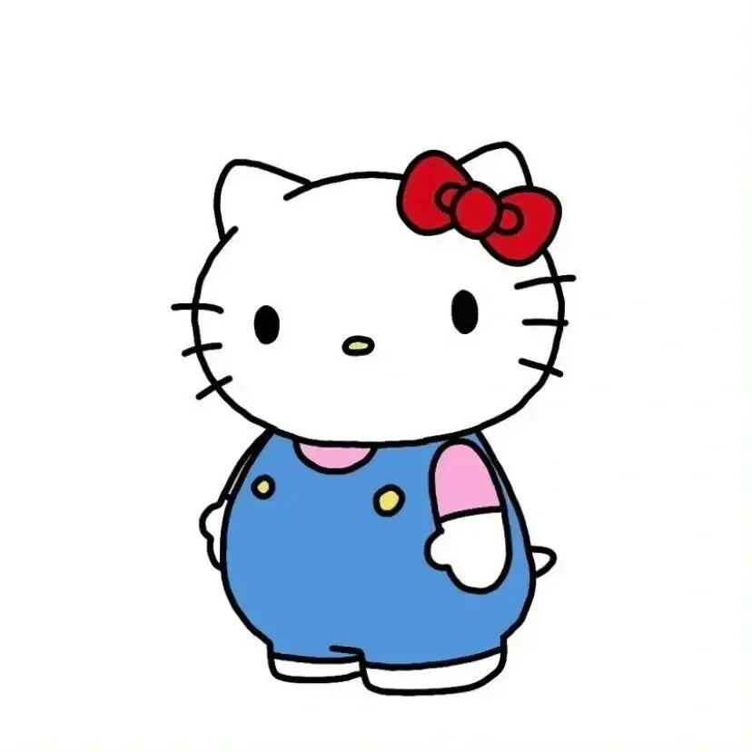 女生头像 HelloKitty 搞怪头像 白底头像