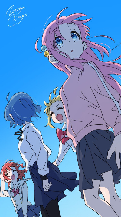 孤独摇滚 推特作者:@zetsuyochimayo