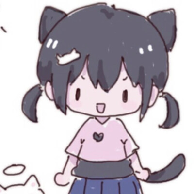 摸鱼 画师suishi 可爱的情头