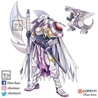 484·帕路奇亚(原型·伊邪那美 空间之神) “空间宝可梦·压迫感属性”