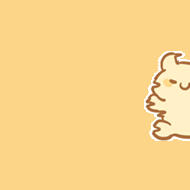 可爱猪猪背景图头像 ​