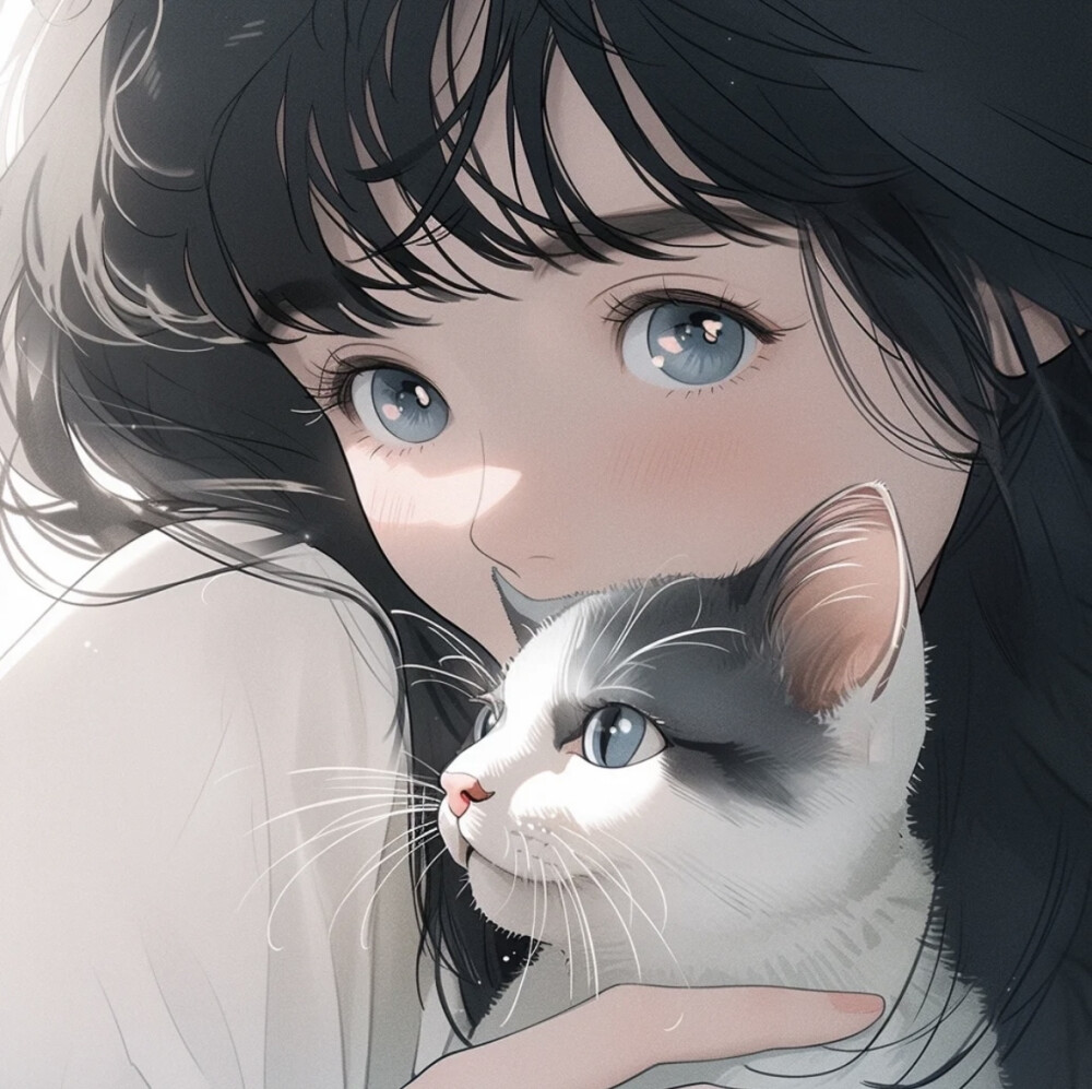 少女与猫