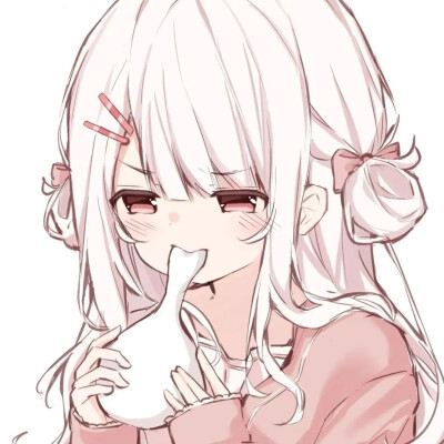 动漫女头可爱团头