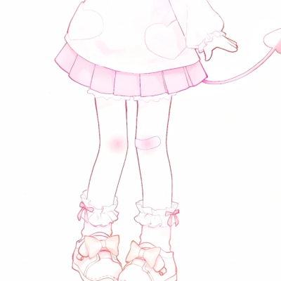 是少女心啦！：软妹头像(◕ω<)☆出自:暗黑可可