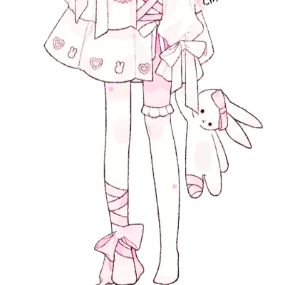 是少女心啦！：软妹头像(◕ω<)☆出自:暗黑可可