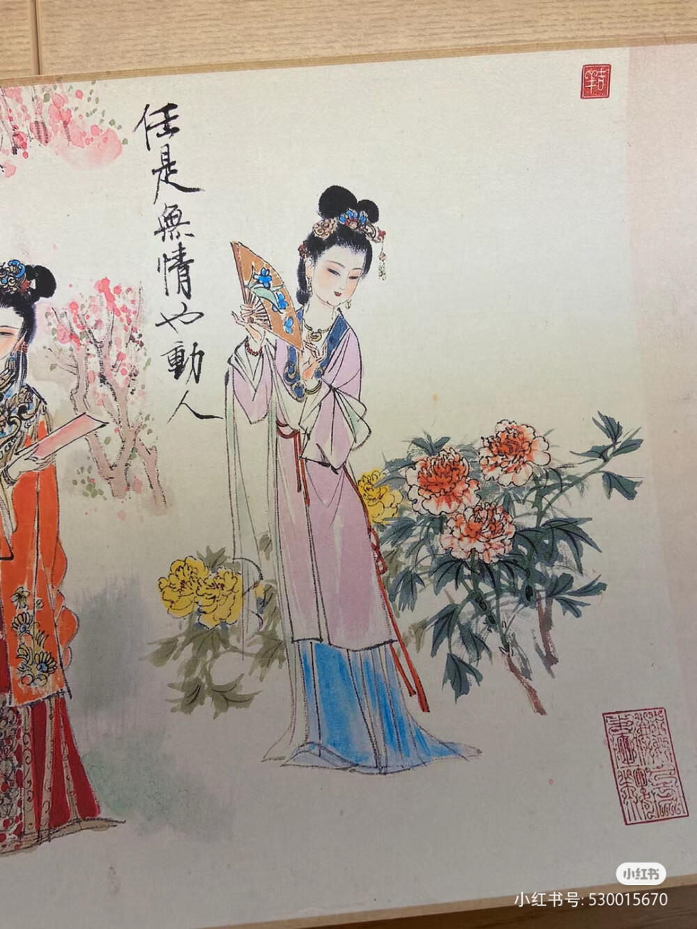刘旦宅红楼群芳图