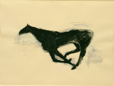 苏珊·罗森伯格《Untitled Drawing，No.41.》， 1977年