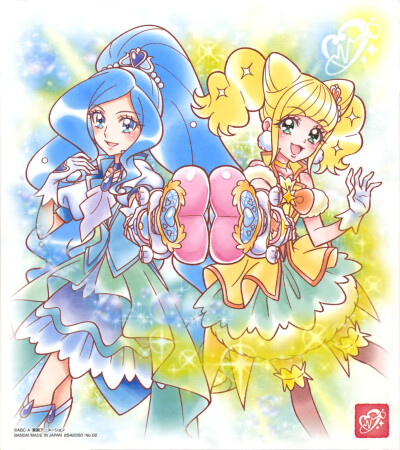 光之美少女色纸