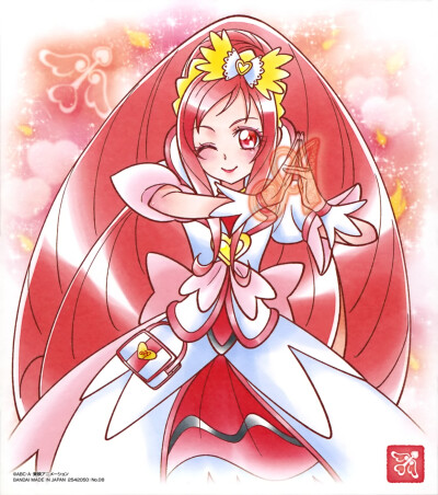 光之美少女色纸