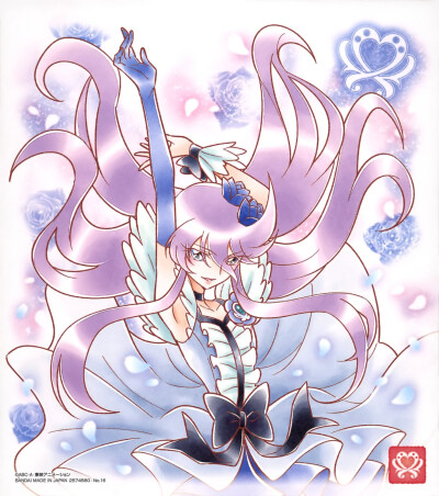 光之美少女色纸