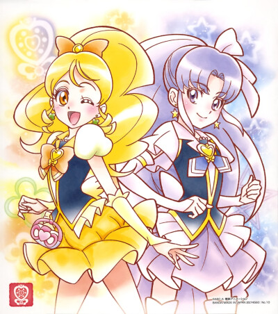 光之美少女色纸