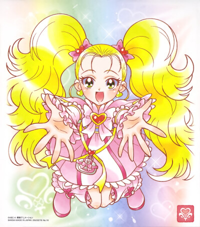 光之美少女色纸