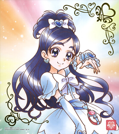 光之美少女色纸