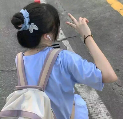蓝色系头像