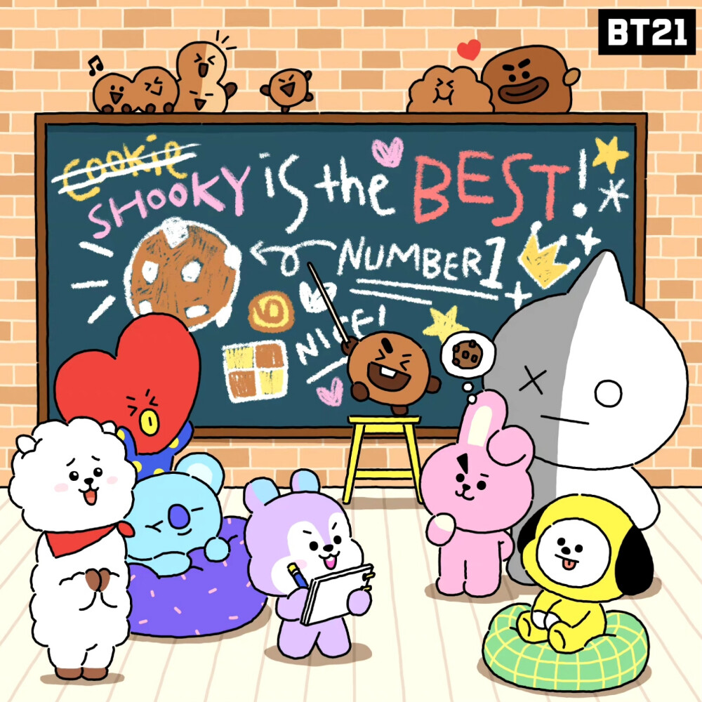 ✐.line friends-bt21•头像