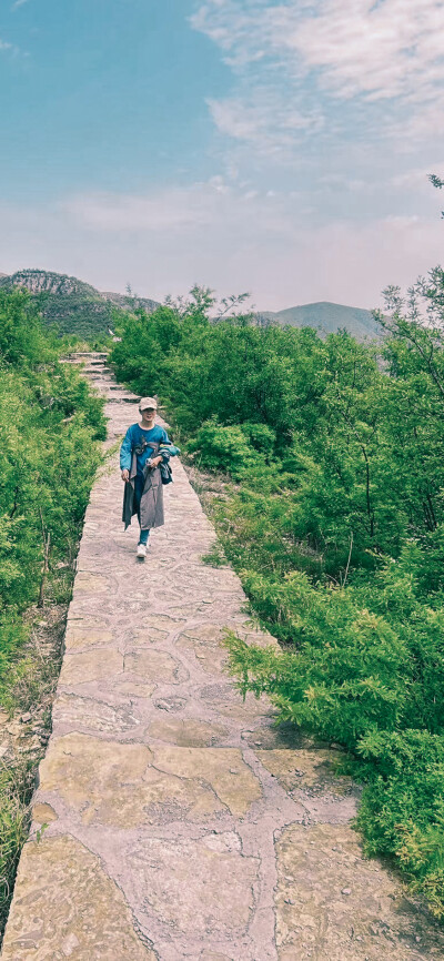 山脉 风景 公路 美图 人物 蒲公英 山野 旅游