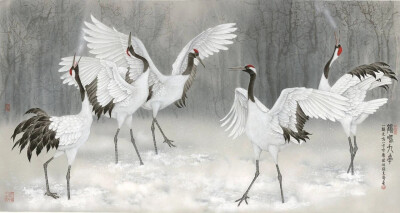 张克齐：生于1950年，中国台湾南投埔里人，优秀艺术家，室名“鸠安居”。