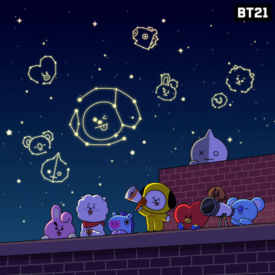 ✐.line friends-bt21•头像