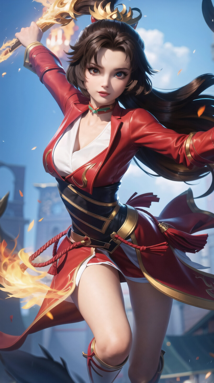 AI画的王者壁纸