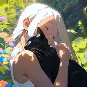 猫和少女