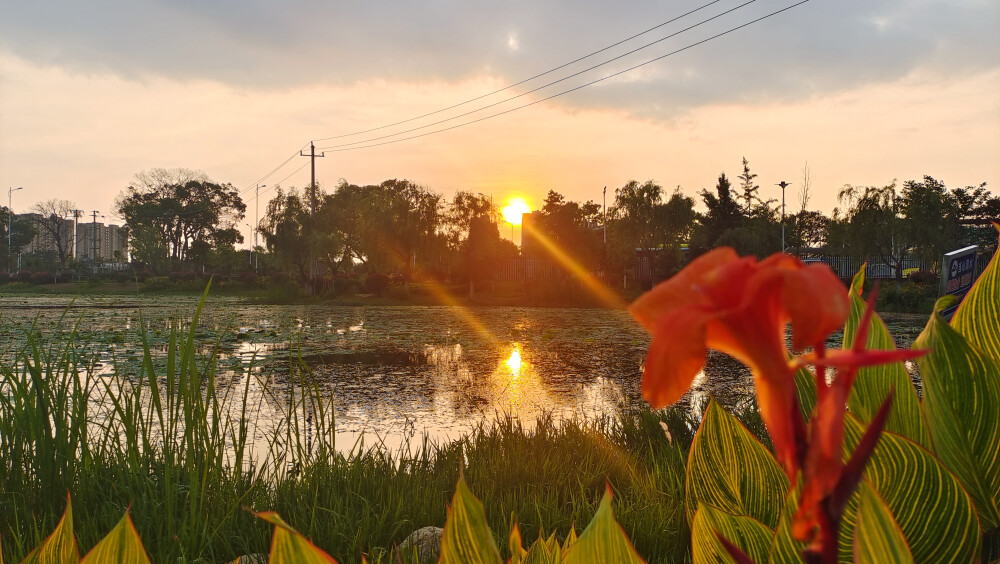 美丽吉安：夕阳风光欣赏（摄于2023年5月8日）