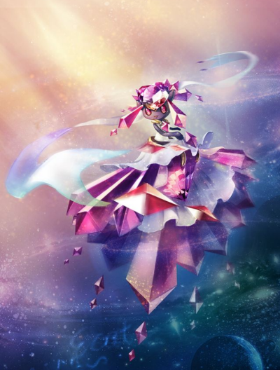 719·蒂安希(原型·红水晶 矿石 超级X) “宝石宝可梦·恒净之躯属性”