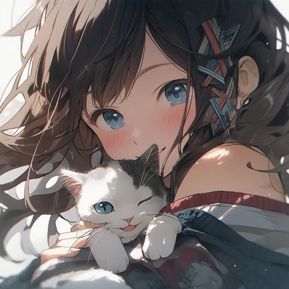 少女与猫