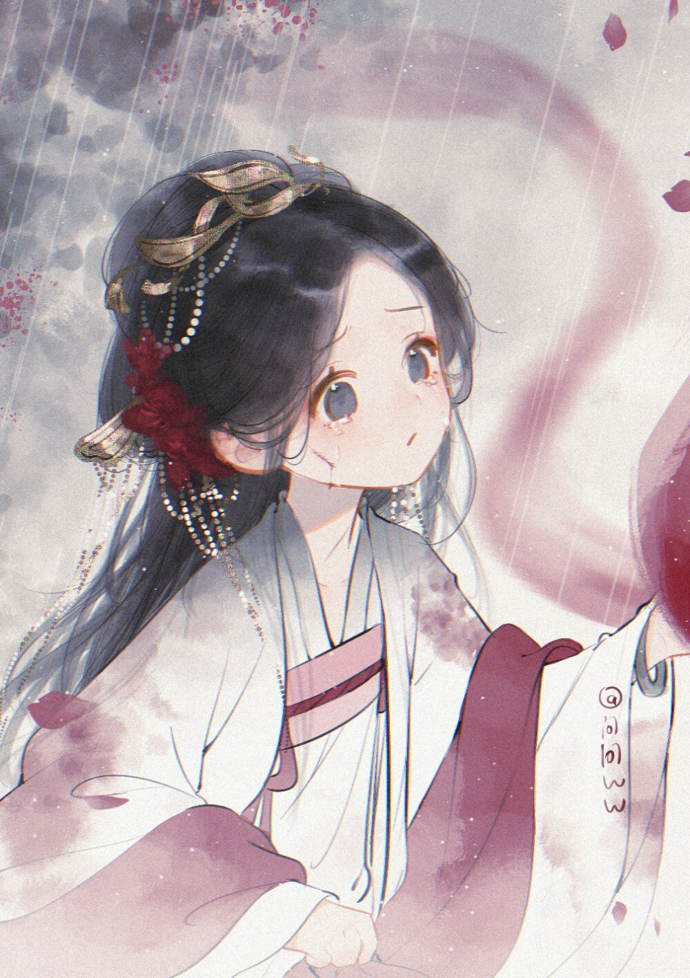 Q版古风少女插画
画师：问问