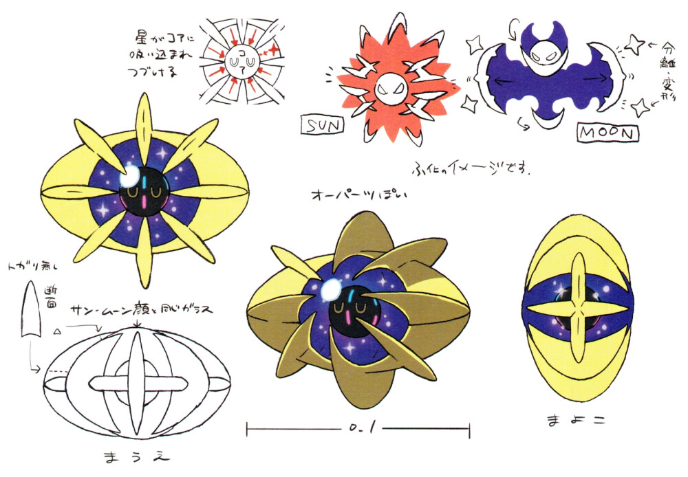 842.科斯莫古1(日轮) 钢属性~战吼
原型: 原恒星