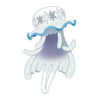 846.虚吾伊德1(究极异兽 寄生) 毒属性~精神波
原型: 入侵物种·珍珠水母