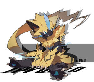 861.捷拉奥拉1(奔雷) 电属性~等离子闪电拳
        原型: 幻影猫