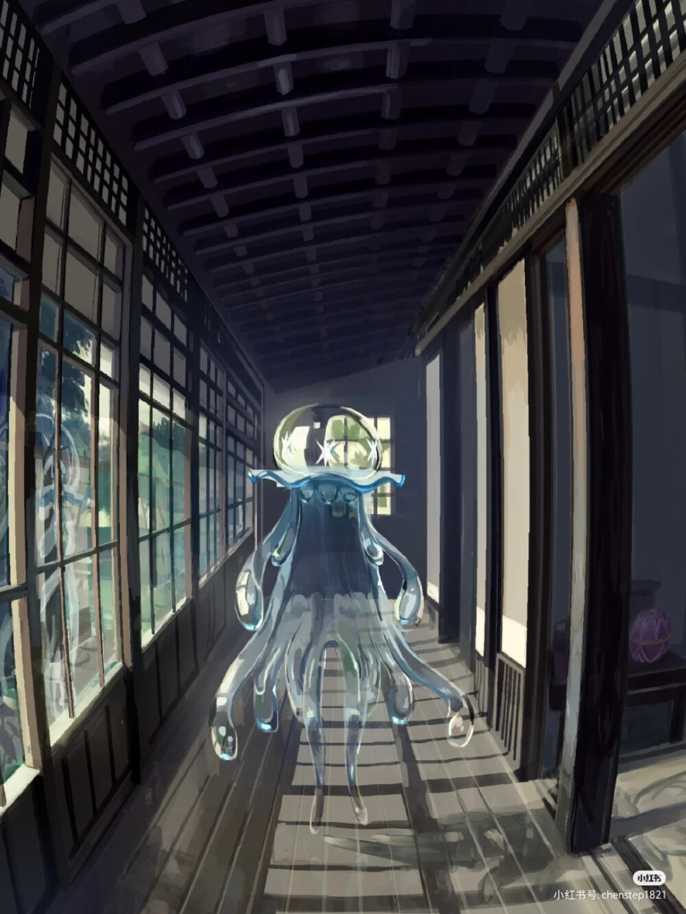 846.虚吾伊德1(究极异兽 寄生) 毒属性~精神波
原型: 入侵物种·珍珠水母