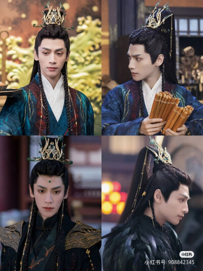 发饰盘点|澹台烬 冥夜 沧九旻|罗云熙|长月烬明（小红书：盐漫漫漫）