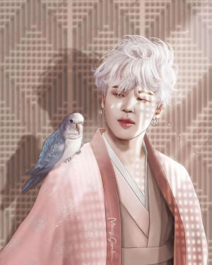 朴智旻手绘，搜图不易，留图请点赞，专辑内所有图片均有才阿米所绘，我只是图片搬运工，只留作欣赏