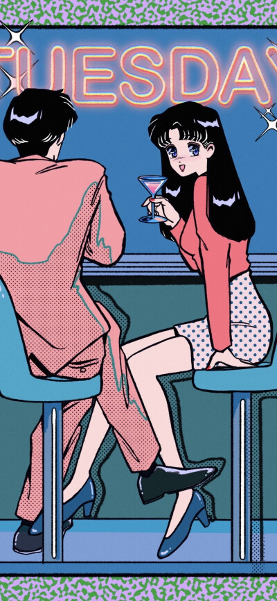 复古壁纸，旧漫壁纸