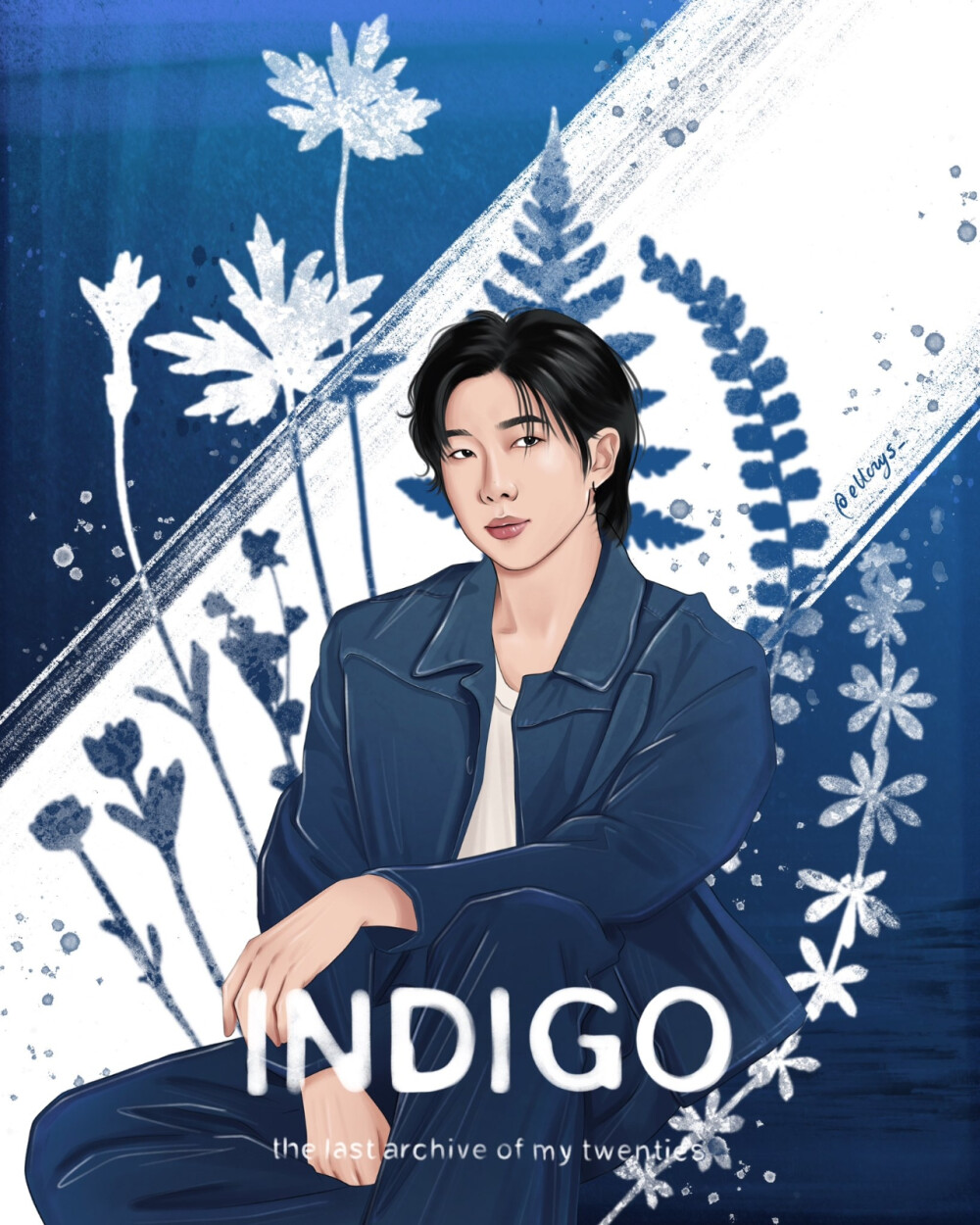 金南俊手绘，搜图不易，留图请点赞，专辑内所有图片均有才阿米所绘，我只是图片搬运工，只留作欣赏