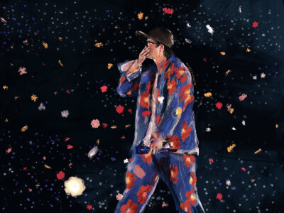 金南俊手绘，搜图不易，留图请点赞，专辑内所有图片均有才阿米所绘，我只是图片搬运工，只留作欣赏