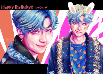 金南俊手绘，搜图不易，留图请点赞，专辑内所有图片均有才阿米所绘，我只是图片搬运工，只留作欣赏