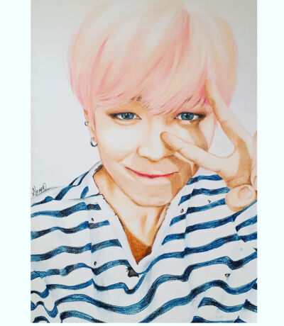 金南俊手绘，搜图不易，留图请点赞，专辑内所有图片均有才阿米所绘，我只是图片搬运工，只留作欣赏