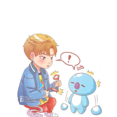 金南俊手绘，搜图不易，留图请点赞，专辑内所有图片均有才阿米所绘，我只是图片搬运工，只留作欣赏