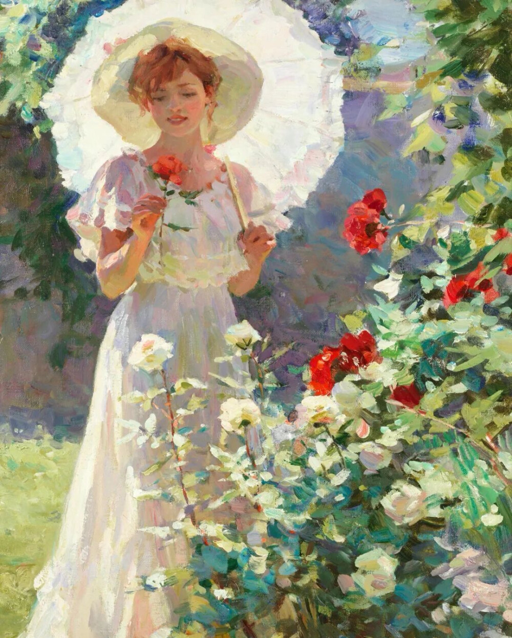 克罗托夫油画中的夏日风