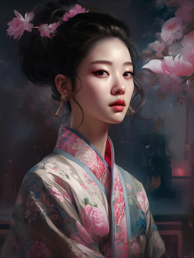 超美插画
