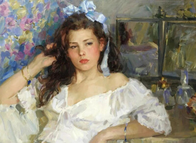 克罗托夫油画中的夏日风