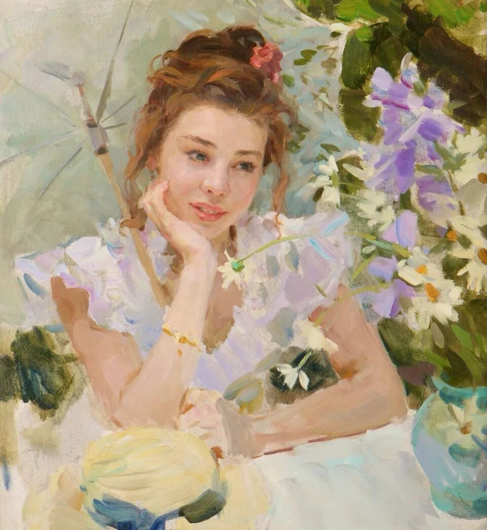 克罗托夫油画中的夏日风